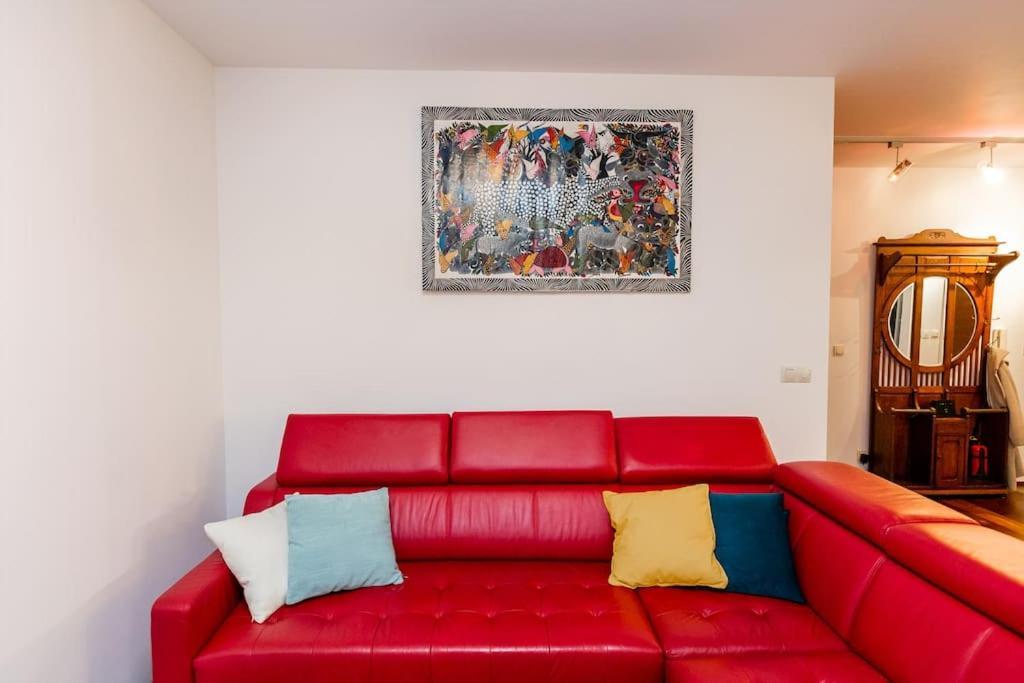 Stunning Apartment. Garage. Security. Mokotow Area Apartmán